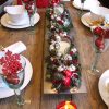 Christmas Table Arrangements